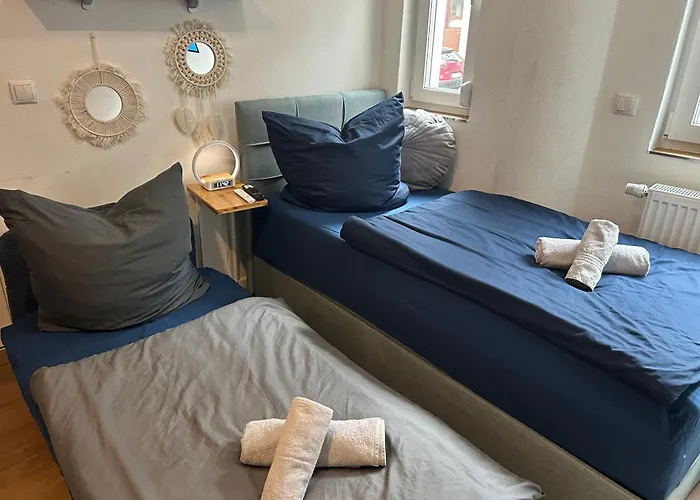 Modernesminizimmer-stadtnah-selfcheckin-parkplatz Appartement *